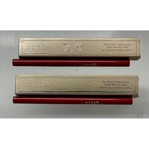 Stila Stay All Day Matte Lip Liner - PERSISTENCE 0.002 oz  FULL SIZE - Set Of 2